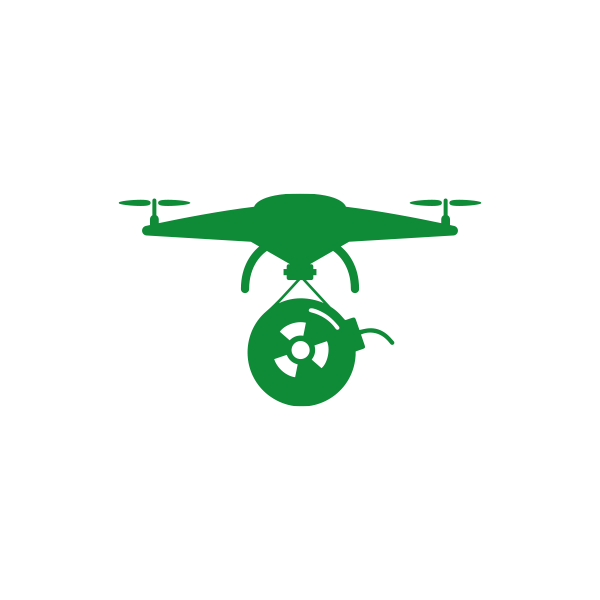 Dron armado con explosivos, agentes bioquímicos - ASDT