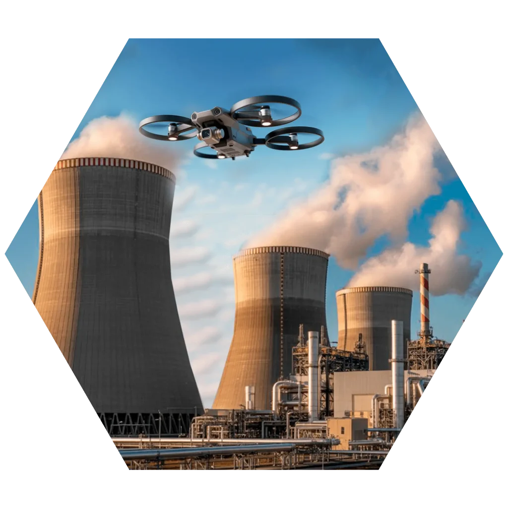 asdt-centrales-nucleares-soluciones-min Zona crítica de central nuclear asegurada mediante sensores y sistemas antidrón de ASDT.