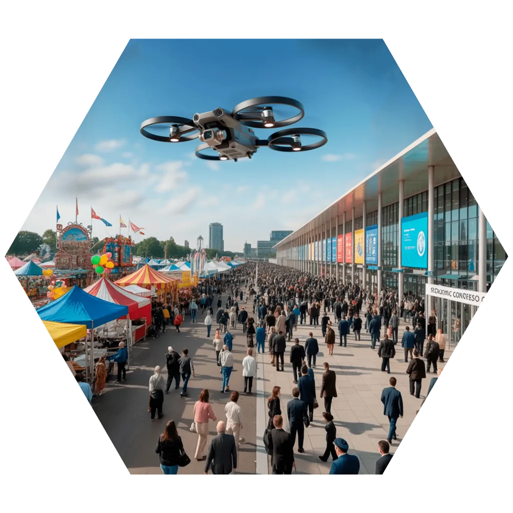 asdt-ferias-congresos-soluciones-min Eventos y congresos monitorizados desde el aire con sistemas ASDT para evitar cualquier sobrevuelo no autorizado.