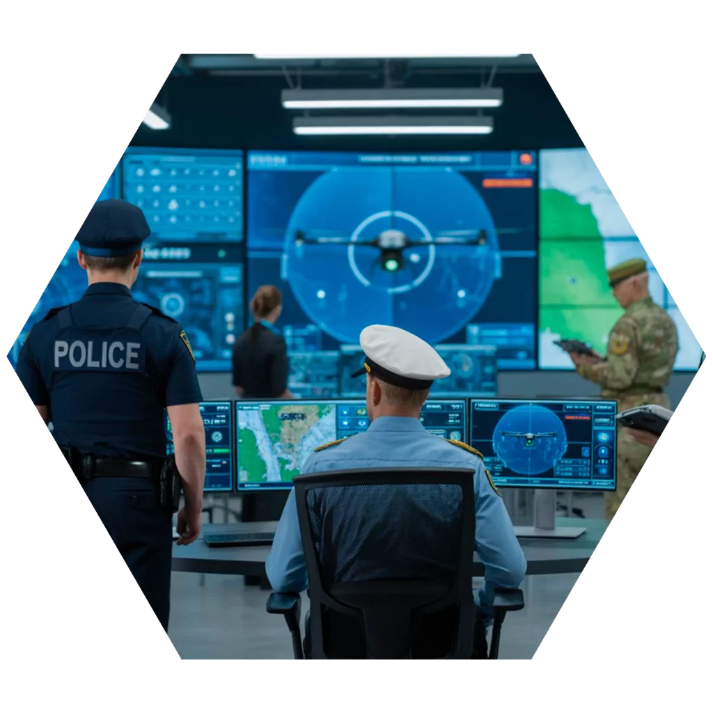 asdt-nosotros-Alianzas-colaboración Nuestra tecnología se integra con plataformas de mando y control, junto a socios clave.